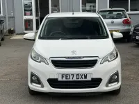 Used Peugeot 108 Allure 82 HP (60 kW) 2017 White Hatchback