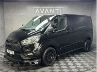Used Ford Transit Custom Limited 130 HP (95 kW) 2021 Black Van