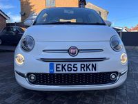 Used Fiat 500 Lounge 69 HP (50 kW) 2015 White Hatchback