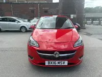 Used Vauxhall Corsa SRi 100 HP (73 kW) 2016 Red Hatchback