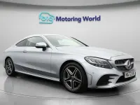 Usado Mercedes C200 AMG line 198 HP (145 kW) 2023 Prateado Coupé
