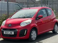 Used Citroën C1 VTR Sport 68 HP (50 kW) 2012 Red Hatchback