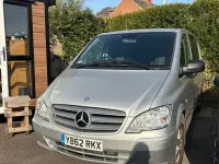Usado Mercedes Vito 2013 Prateado Van