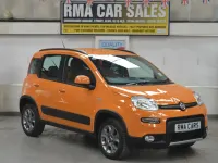 Used Fiat Panda 4x4 2014 Orange Hatchback