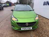 Second-hand Vauxhall Corsa Edition 115 CP (84 kW) 2015 Verde Hatchback