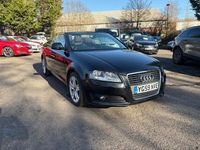 Used Audi A3 Cabriolet Sport 2009 Black Cabriolet