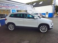 Used Skoda Karoq 150 HP (110 kW) 2018 White SUV