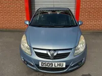 Used Vauxhall Corsa Design Edition 2009 Blue Hatchback