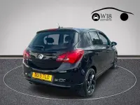Used Vauxhall Corsa SRi 90 HP (66 kW) 2019 Black Hatchback