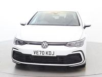 Used VW Golf VII R-line 150 HP (110 kW) 2020 White Hatchback