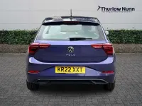 Used VW Polo Style 95 HP (69 kW) 2022 Purple Hatchback
