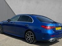 Used Mercedes C300 AMG Line Premium Plus 258 HP (189 kW) 2022 Spectral blue metallic