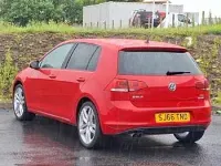 Used VW Golf VII GT 150 HP (110 kW) 2016 Red Hatchback