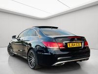 Used Mercedes E400 AMG line 2014 Black Coupe