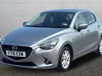 Used Mazda 2 90 HP (66 kW) 2016 Silver Hatchback
