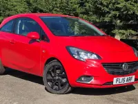 Gebraucht Vauxhall Corsa Excite 2015 Rot Kleinwagen