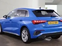 Used Audi A3 e-tron S-Line 204 HP (150 kW) 2022 Blue Hatchback