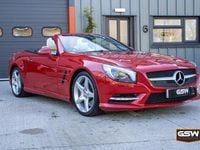 Used Mercedes SL350 AMG 302 HP (222 kW) 2014 Red Cabriolet