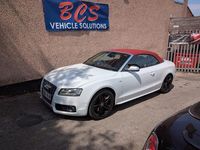 Used Audi A5 Cabriolet Sport 2010 White Cabriolet
