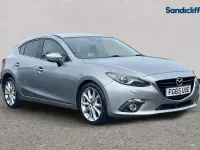 Usado Mazda 3 Inclusive 165 CV (121 kW) 2014 Plateado Utilitario