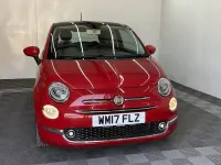 Used Fiat 500 Lounge 85 HP (62 kW) 2017 Red Hatchback