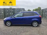 Used Ford Grand C-Max Zetec 125 HP (91 kW) 2016 Blue MPV