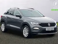 Usado VW T-Roc SE 150 HP (110 kW) 2019 Cinzento SUV
