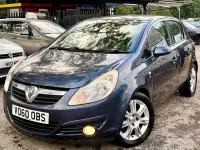 Used Vauxhall Corsa 90 HP (66 kW) 2010 Blue Hatchback
