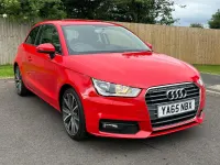 Used Audi A1 Sport 116 HP (85 kW) 2016 Red Hatchback