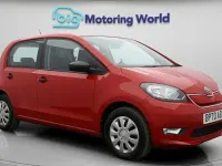 Used Skoda Citigo-e IV SE 61 kW (83 HP) 2021 Red Hatchback