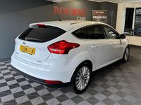 Used Ford Focus Titanium X 125 HP (91 kW) 2016 White Hatchback