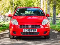 Used Fiat Grande Punto Dynamic 75 HP (55 kW) 2009 Red Hatchback