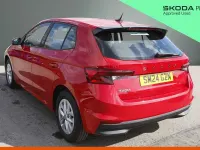 Used Skoda Fabia Comfort 94 HP (69 kW) 2024 Velvet red metallic Hatchback
