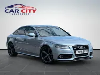 Used Audi A4 S-Line 240 HP (176 kW) 2009 Silver Sedan