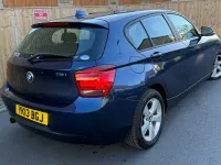 Used BMW 116 Sport Line 2013 Blue Hatchback