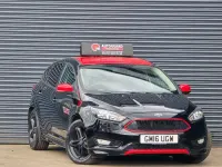 Used Ford Focus Zetec 182 HP (133 kW) 2016 Black Hatchback