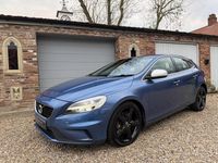 Used Volvo V40 R-Design 2016 Blue Hatchback