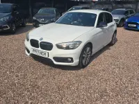 Used BMW 118 Sport Line 2017 White Hatchback