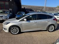 Used Ford Focus ST-Line 120 HP (88 kW) 2017 Silver Hatchback