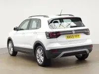 Used VW T-Cross SE 95 HP (69 kW) 2019 White SUV