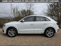 Used Audi Q3 S-Line 150 HP (110 kW) 2017 White SUV