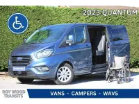 Used Ford Tourneo Custom 130 HP (95 kW) 2023 Blue Van