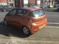 Gebraucht Hyundai i10 SE 87 PS (63 kW) 2014 Orange Kleinwagen