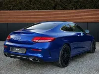 Used Mercedes C200 AMG line 2022 Blue Coupe