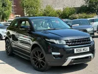 Used Land Rover Range Rover evoque Dynamic 236 HP (173 kW) 2011 Black Coupe