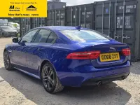 Used Jaguar XE R-Sport 200 HP (147 kW) 2018 Blue Sedan