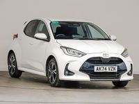 Used Toyota Yaris Hybrid Design 116 HP (85 kW) 2025 White Hatchback