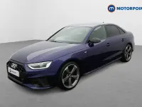 Used Audi A4 Black Edition 2020 Blue Sedan