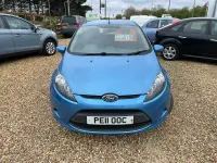 Used Ford Fiesta 67 HP (49 kW) 2011 Blue Hatchback