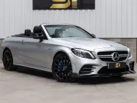Used Mercedes C43 AMG Premium Plus 367 HP (269 kW) 2019 Silver Cabriolet